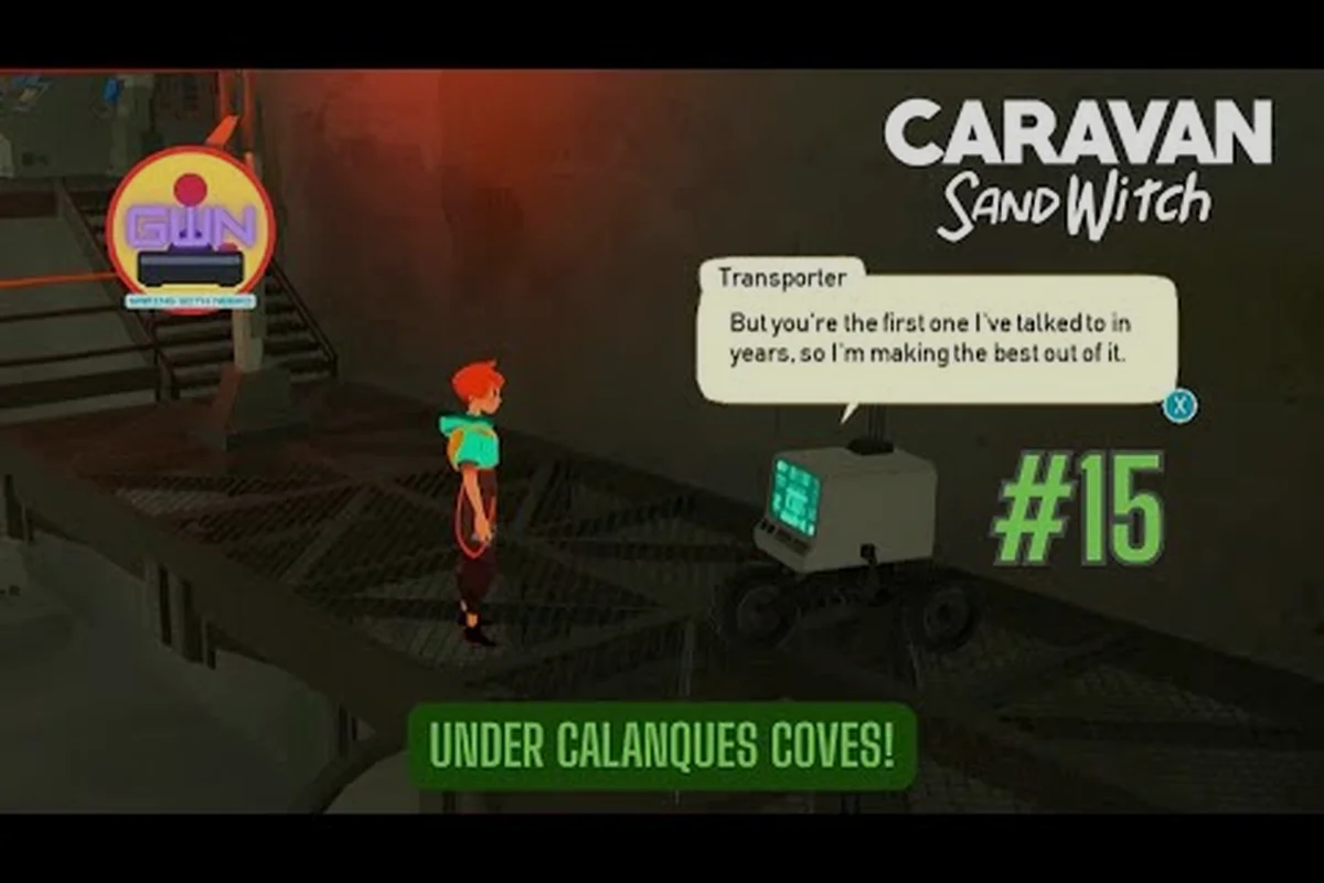 Caravan SandWitch desert locations: ruins and areas