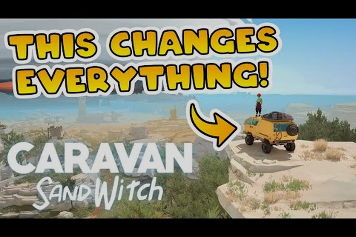Caravan SandWitch world map: navigate Cigalo's regions